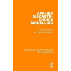 Applied Discrete-Choice Modelling