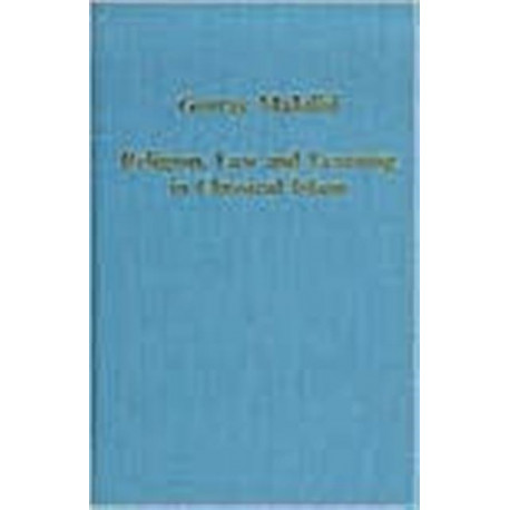 Religion, Law and Learning in Classical Islam