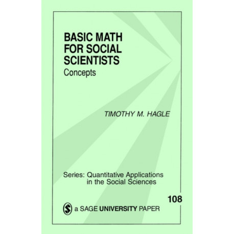 Basic Math for Social Scientists: Concepts