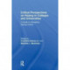 Critical Perspectives on Hazing in Colleges and Universities: A Guide to Disrupting Hazing Culture