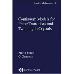 Continuum Models for Phase Transitions and Twinning in Crystals