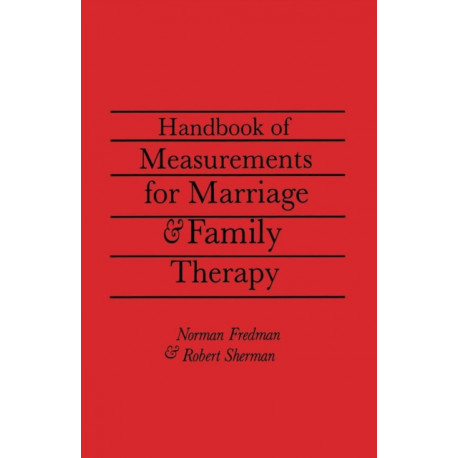 Handbook Of Measurements For Marriage And Family Therapy