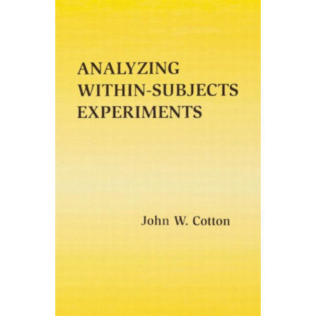 Analyzing Within-subjects Experiments