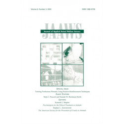Training Nonhuman Primates Using Positive Reinforcement Techniques: A Special Issue of the journal of Applied Animal Welfare Science