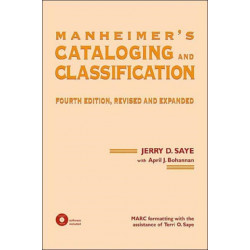 Manheimer's Cataloging and Classification, Revised and Expanded
