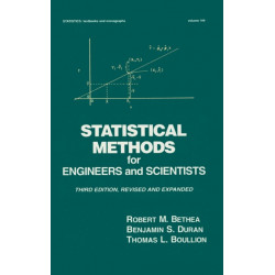 Statistical Methods for Engineers and Scientists