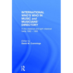 Intl Whos Who Music&Ency Ed13