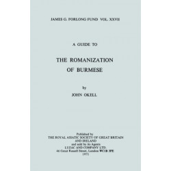 A Guide to the Romanization of Burmese