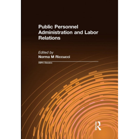 Public Personnel Administration and Labor Relations