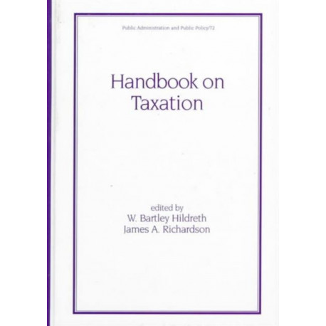 Handbook on Taxation