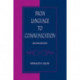 From Language To Communication