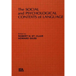 The Social and Psychological Contexts of Language