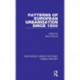 Patterns of European Urbanisation Since 1500