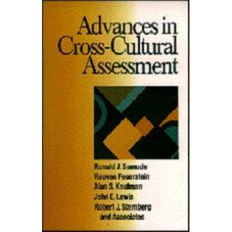 Advances in Cross-Cultural Assessment