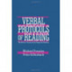 Verbal Protocols of Reading: The Nature of Constructively Responsive Reading