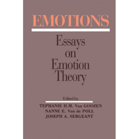 Emotions: Essays on Emotion Theory