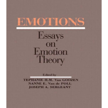 Emotions: Essays on Emotion Theory