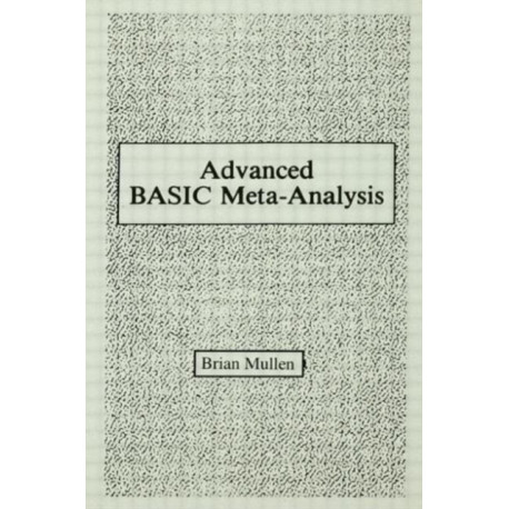 Advanced Basic Meta-analysis: Version 1.10