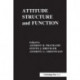 Attitude Structure and Function
