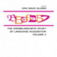 The Crosslinguistic Study of Language Acquisition: Volume 4