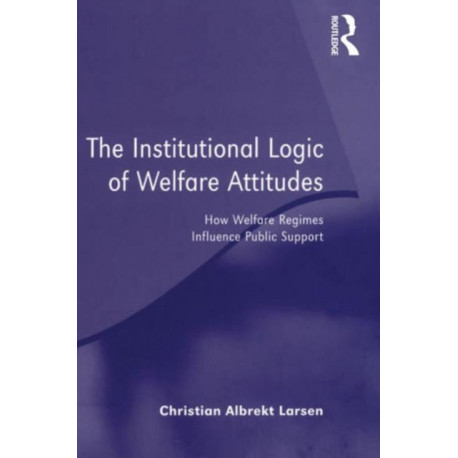 The Institutional Logic of Welfare Attitudes: How Welfare Regimes Influence Public Support