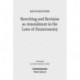 Rewriting and Revision as Amendment in the Laws of Deuteronomy