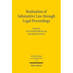Realization of Substantive Law through Legal Proceedings