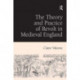 The Theory and Practice of Revolt in Medieval England