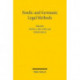 Nordic and Germanic Legal Methods: Contributions to a Dialogue between Different Legal Cultures, with a Main Focus on Norway and Germany