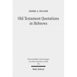 Old Testament Quotations in Hebrews: Studies in their Textual and Contextual Background