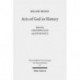 Acts of God in History: Studies Towards Recovering a Theological Historiography