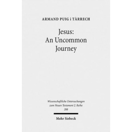 Jesus: An Uncommon Journey: Studies on the Historical Jesus