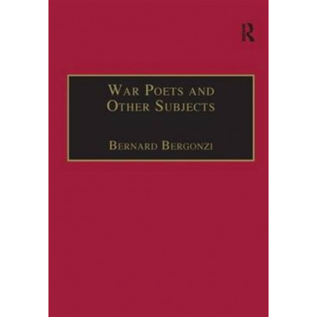 War Poets and Other Subjects