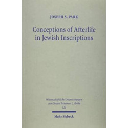 Conceptions of Afterlife in Jewish Inscriptions: With Special Reference to Pauline Literature