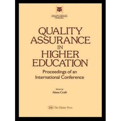 Quality Assurance In Higher Education