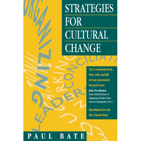 Strategies for Cultural Change
