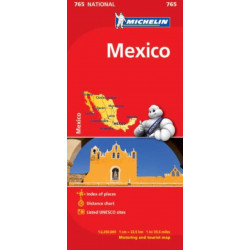 Mexico - Michelin National Map 765