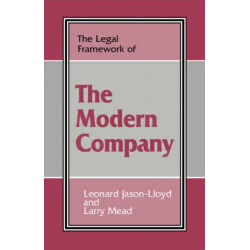The Legal Framework of the Modern Company
