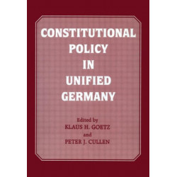 Constitutional Policy in Unified Germany