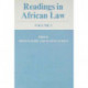 Readings in African Law Cb: Volumes 1 and 2