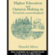 Higher Education and Policy-making in Twentieth-century England