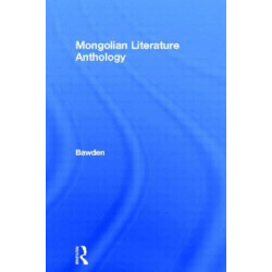 Mongolian Traditional Literature: An Anthology
