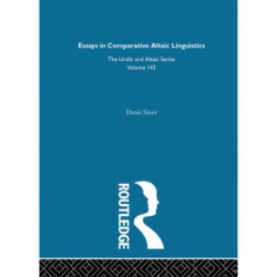 Essays in Comparative Altaic Linguistics