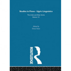 Studies in Finno-Ugric Linguistics