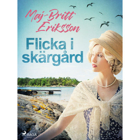 Flicka i skärgård