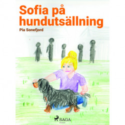 Sofia på hundutställning