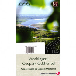 Vandringer i Geopark Odsherred - kort