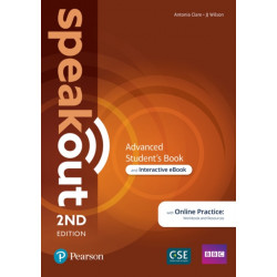 Speakout 2ed Advanced Student’s Book & Interactive eBook with MyEnglishLab & Digital Resources Access Code