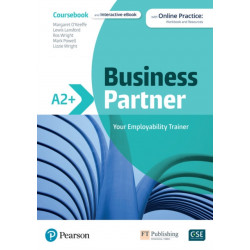 Business Partner A2+ Coursebook & eBook with MyEnglishLab & Digital Resources