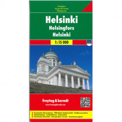Helsinki - Helsingfors City Map